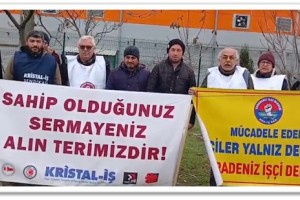 En Uzun Grev... Cam İşçilerinin Grevi 226'ncı Gününde